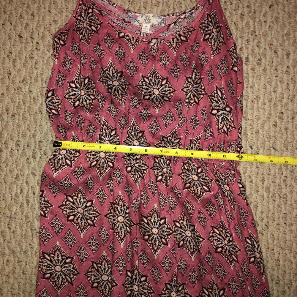 Pink Rose Dress Mini - Picture 5 of 5